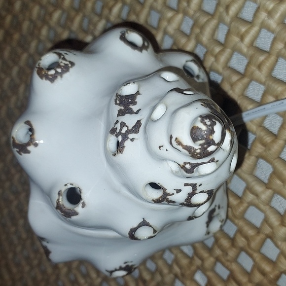 Ceramic  Nautical Conch shell light Vtg - Picture 10 of 12